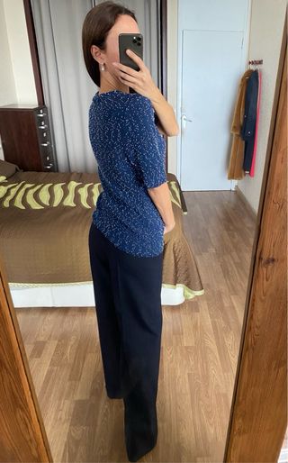 Anna Più Tricot jersey cashmere perlado talla XL