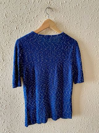 Anna Più Tricot jersey cashmere perlado talla XL