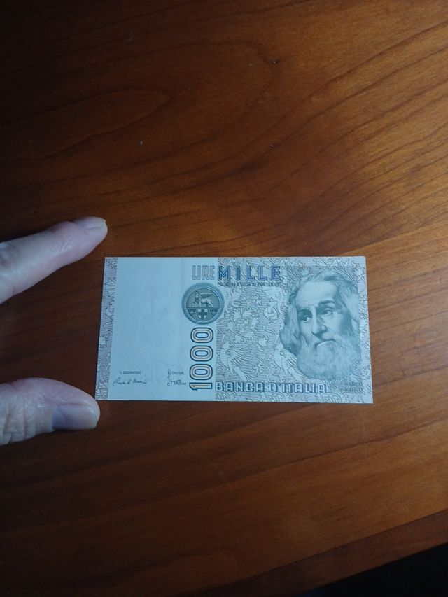 Banconota da 1000 lire perfetta