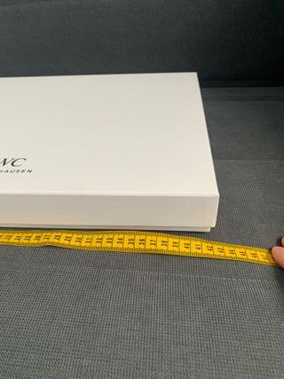 IWC CAJA CARTON BLANCO XXL
