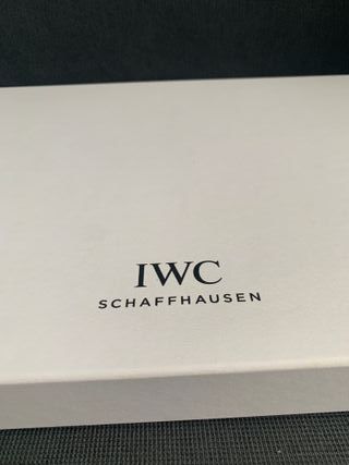 IWC CAJA CARTON BLANCO XXL