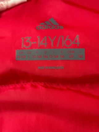 Abrigos adidas original talla 12 y 14