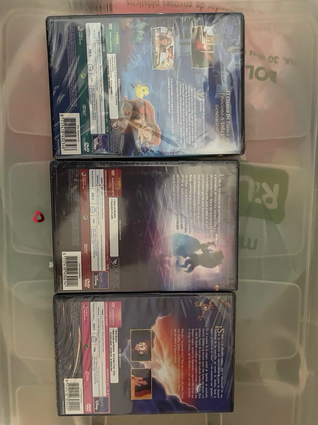 Peliculas DVD Disney sin abrir
