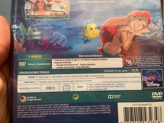 Peliculas DVD Disney sin abrir