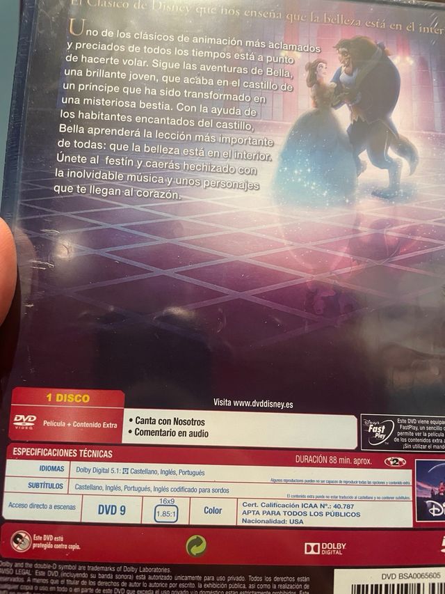 Peliculas DVD Disney sin abrir