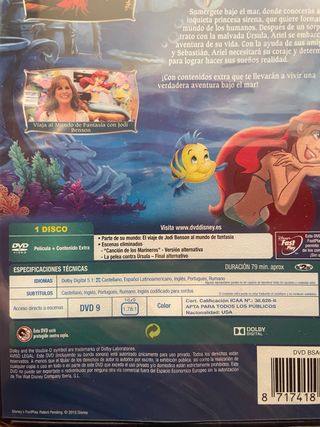 Peliculas DVD Disney sin abrir