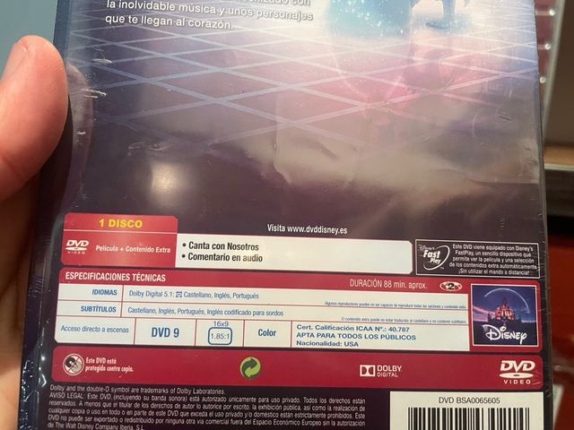 Peliculas DVD Disney sin abrir