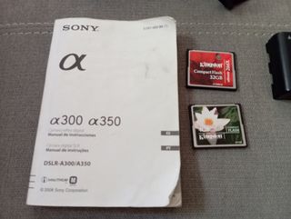Camara fotos Sony alfa 300