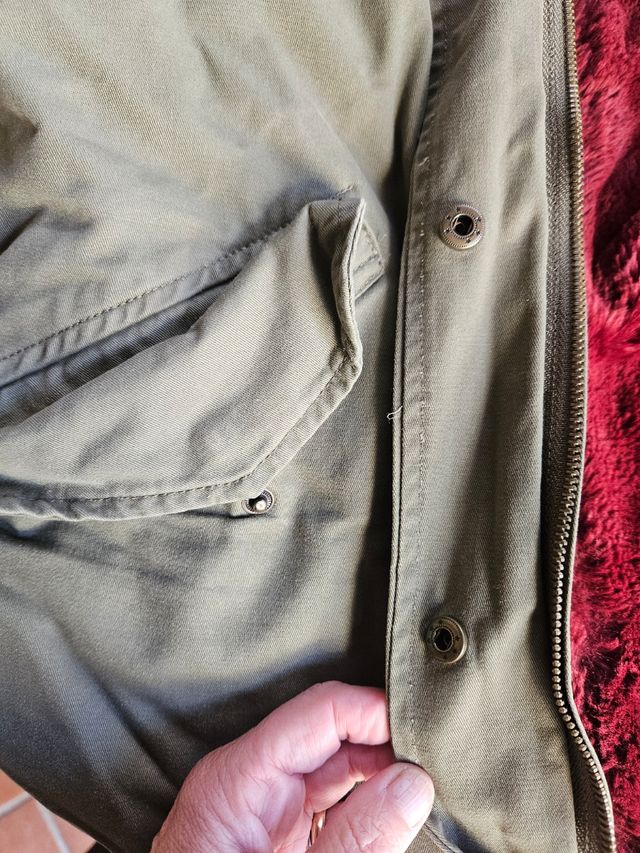 Giubbotto con pelliccetta staccabile