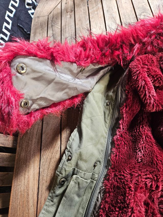 Giubbotto con pelliccetta staccabile