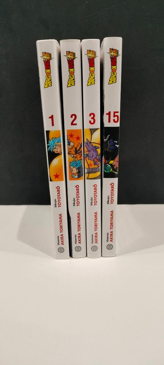 Manga Dragón Ball Super 4 Tomos