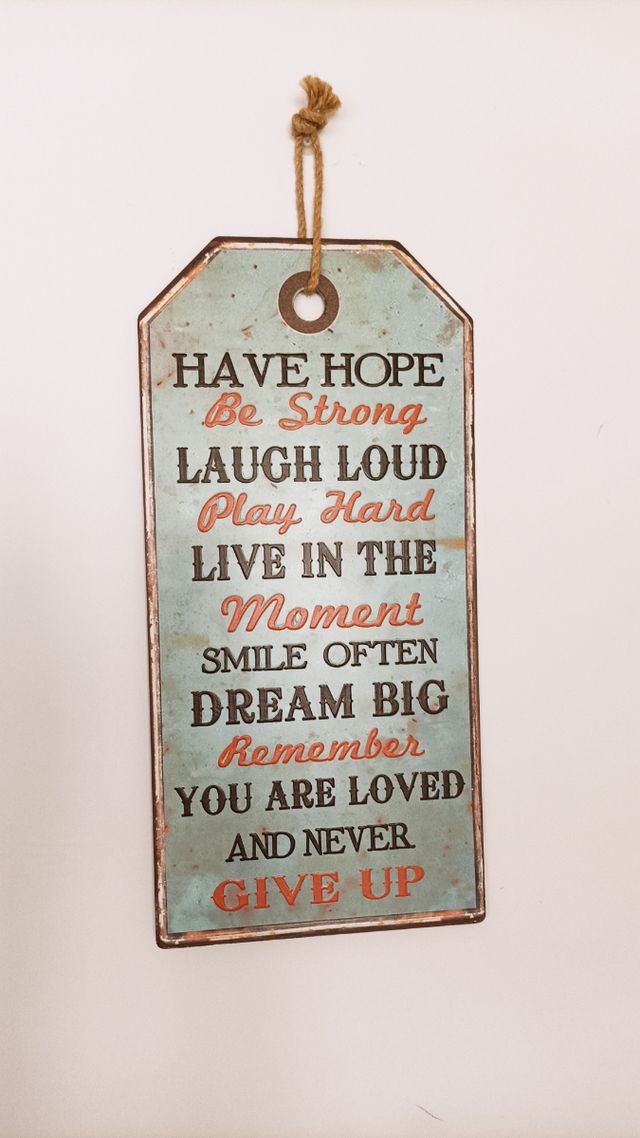 Cuadro metálico vintage