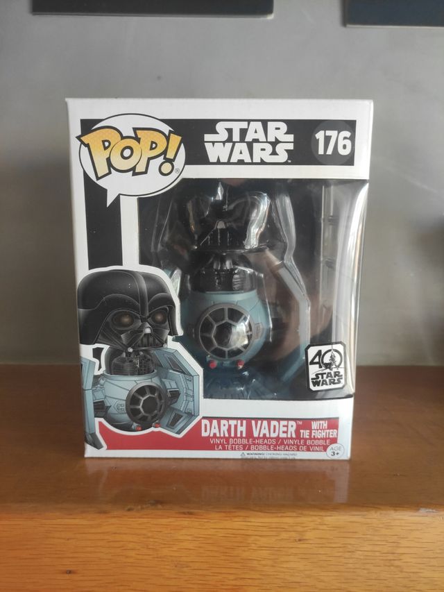 Funko Darth Vader with fighter