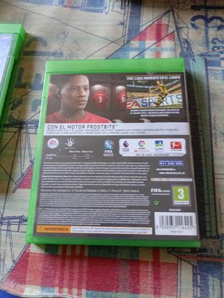 Fifa 22, Fifa 17 y The Crew, Xbox one