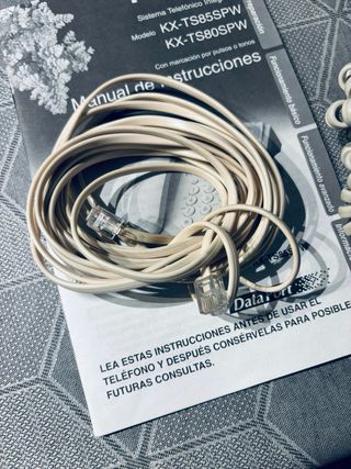 Telefono con centralita Panasonic KX-TS85SPW