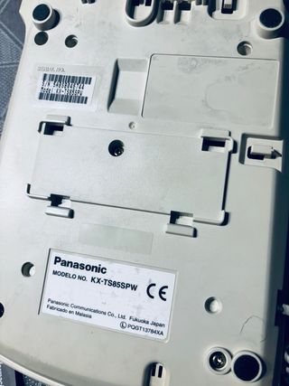 Telefono con centralita Panasonic KX-TS85SPW