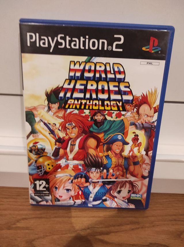 World Heroes Anthology Ps2 Espana