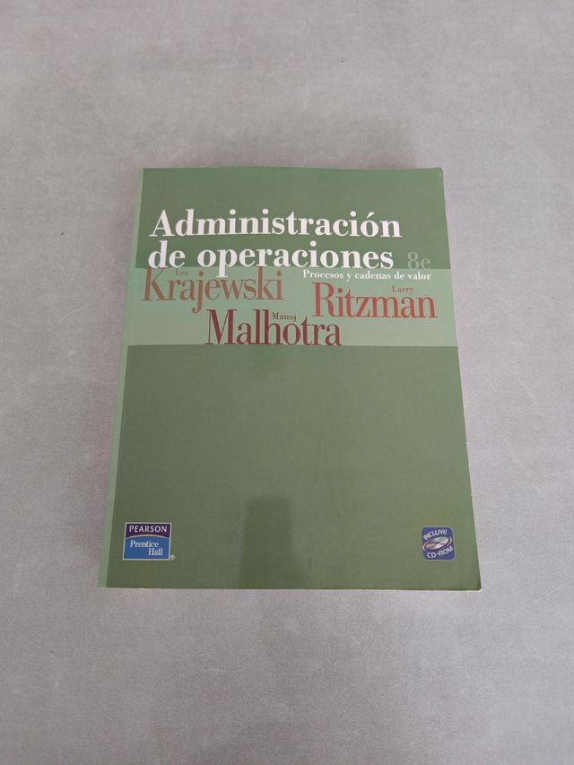 Administración de operaciones Procesos y cadenas d