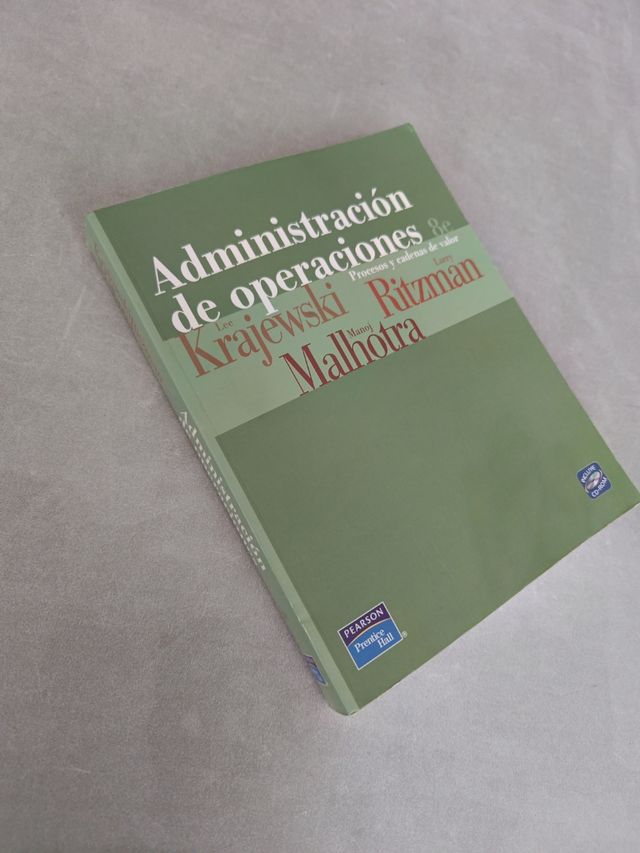Administración de operaciones Procesos y cadenas d