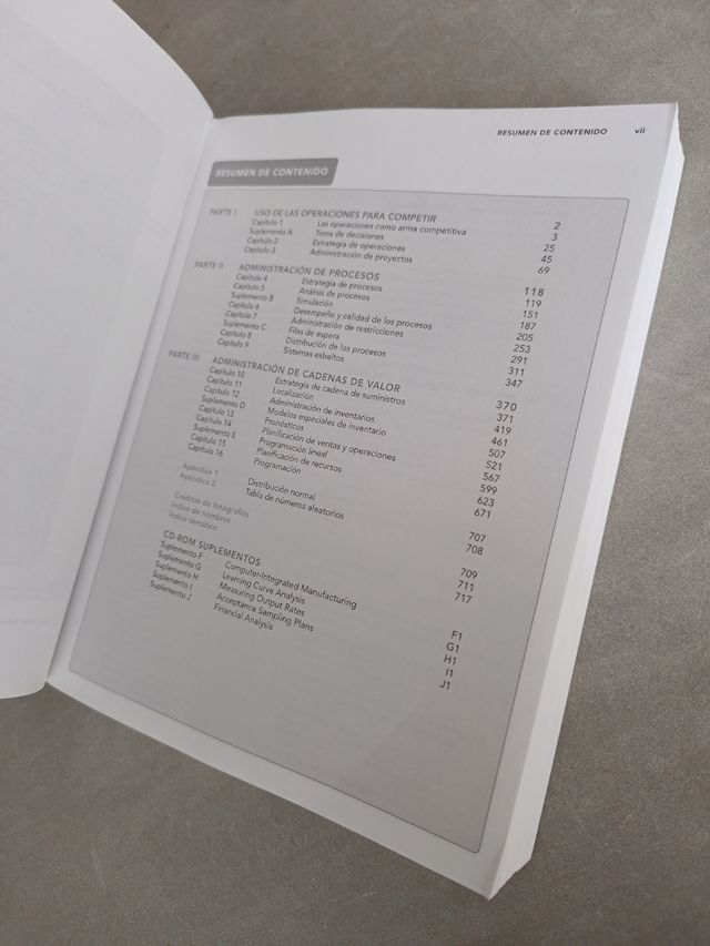 Administración de operaciones Procesos y cadenas d