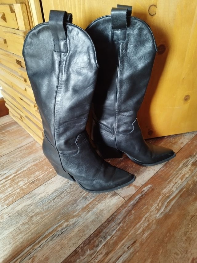 Stivali texani vera pelle