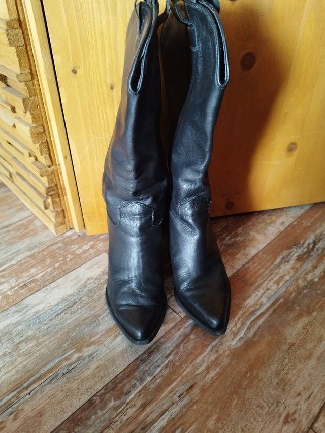 Stivali texani vera pelle