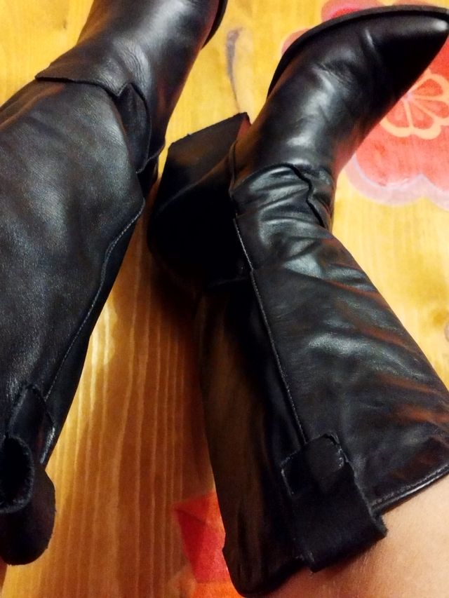 Stivali texani vera pelle