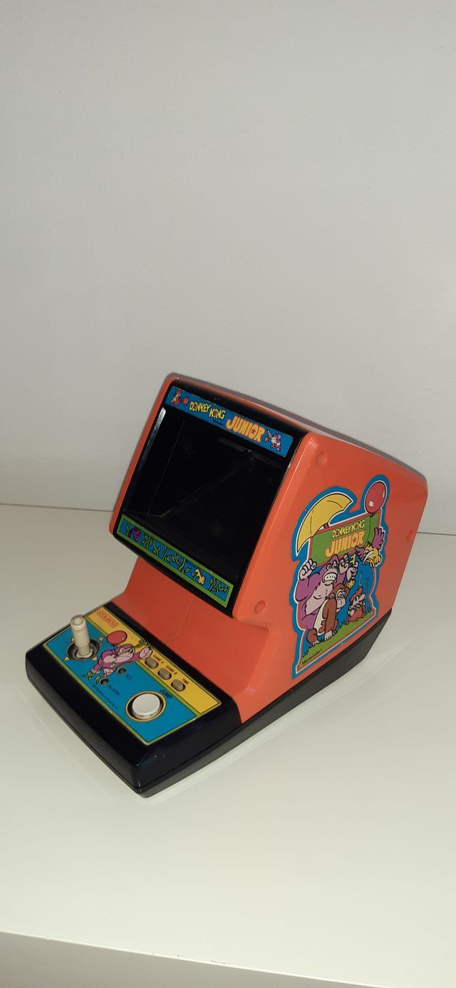 Funzionante Table Top Donkey Kong Junior Coleco Ni