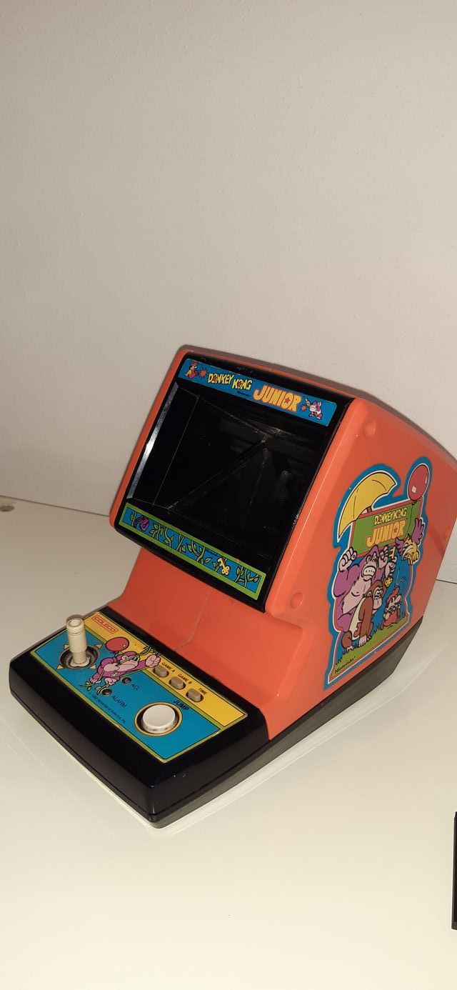 Funzionante Table Top Donkey Kong Junior Coleco Ni