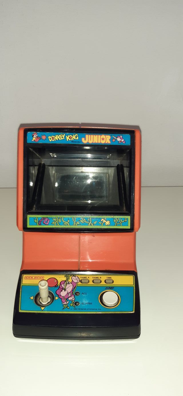 Funzionante Table Top Donkey Kong Junior Coleco Ni