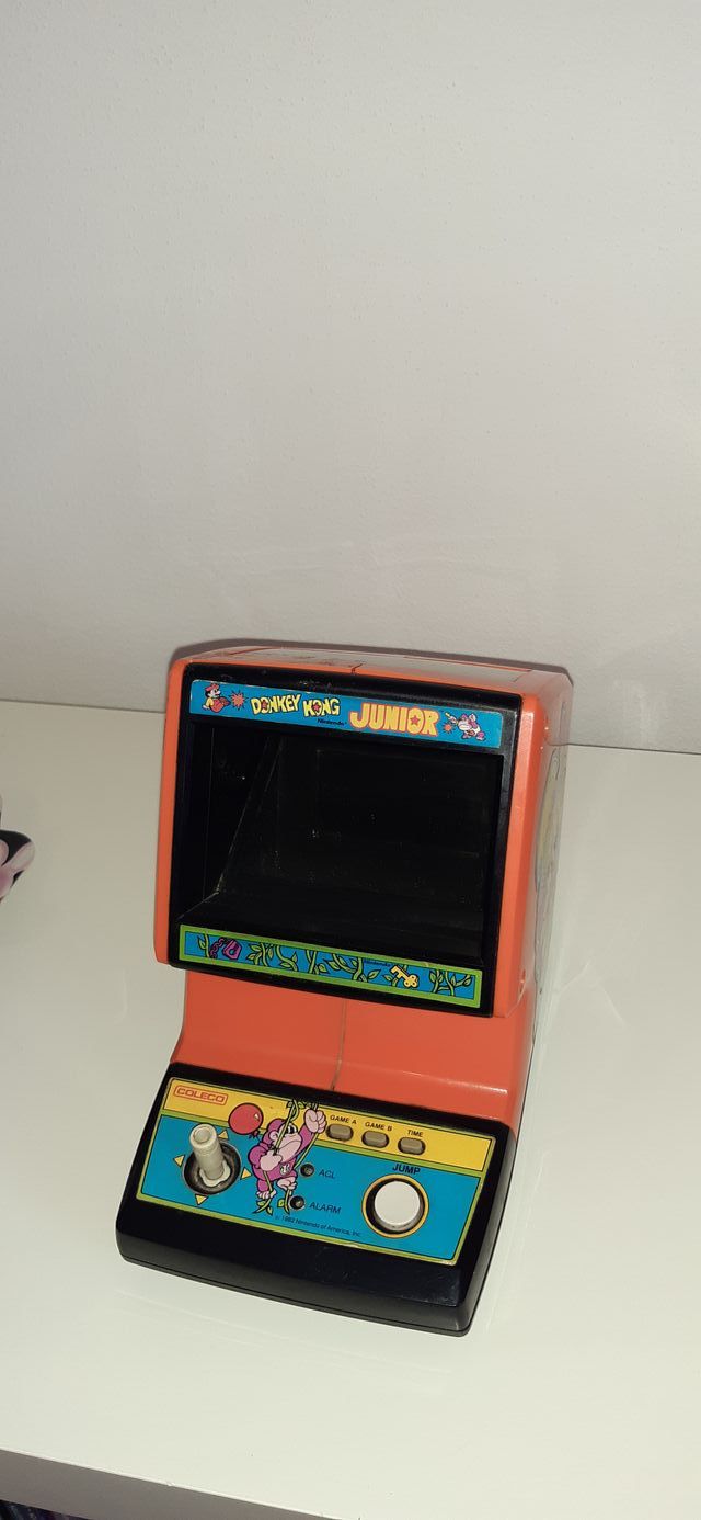 Funzionante Table Top Donkey Kong Junior Coleco Ni