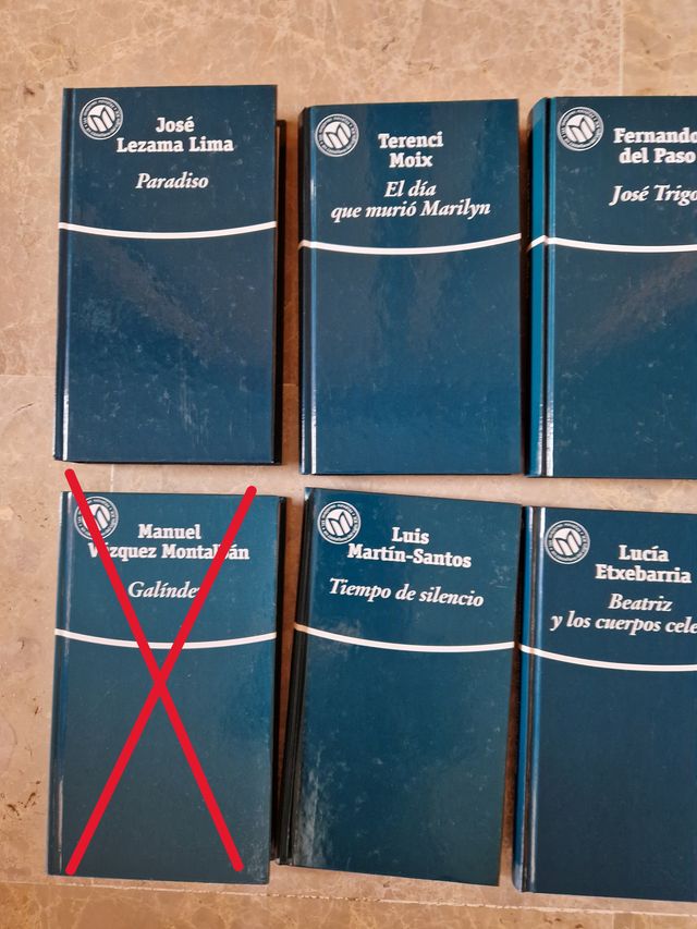 Novelas del siglo XX a 1,5€