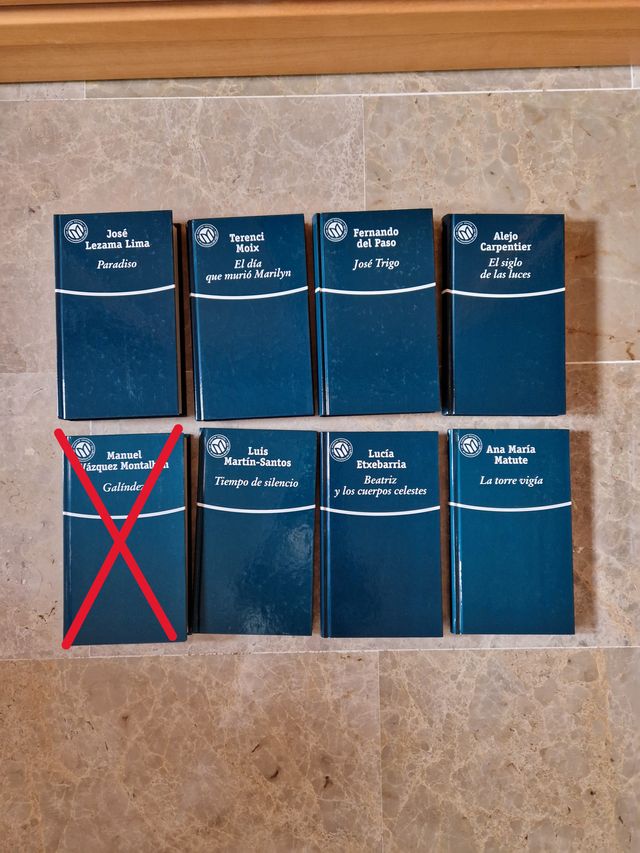 Novelas del siglo XX a 1,5€