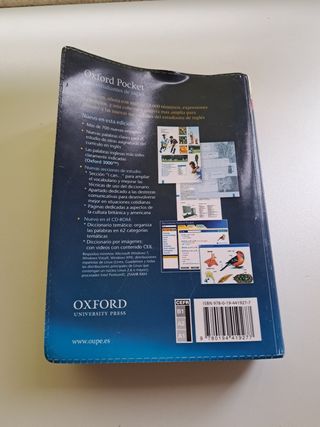 Diccionario inglés Oxford Pocket