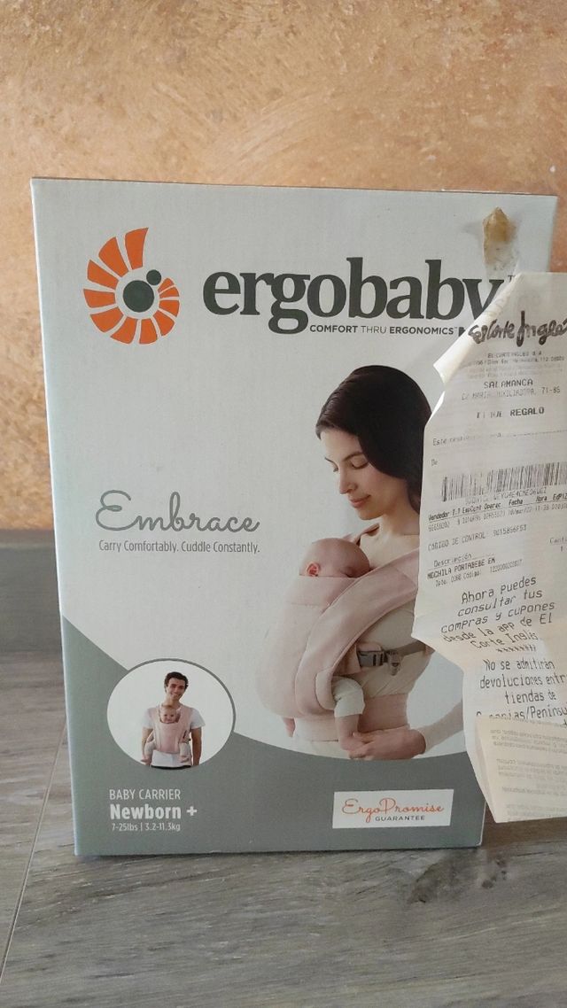 Mochila portabebés Ergobaby nueva