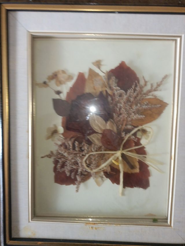 Precioso cuadro con decoración echo a mano