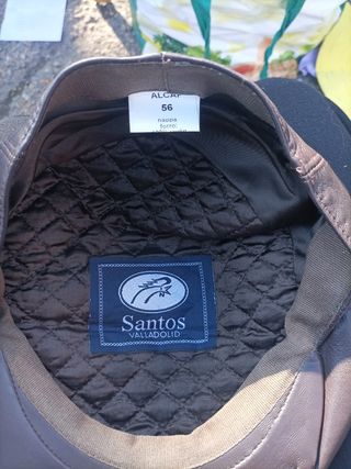 Boina piel y boina de Lacoste las dos 50€