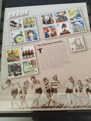 Sellos EE.UU acontecimientos siglo XX