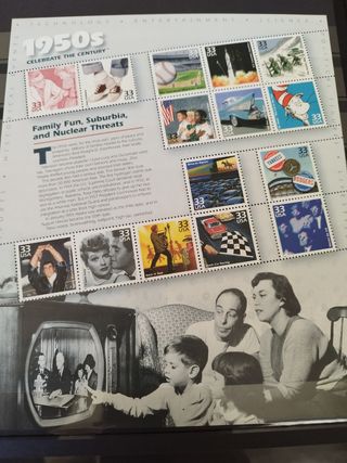 Sellos EE.UU acontecimientos siglo XX