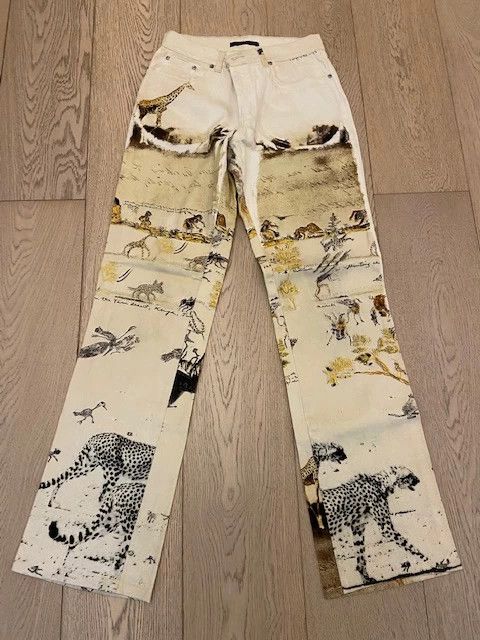 jeans pantalone Roberto Cavalli prima linea Kenya