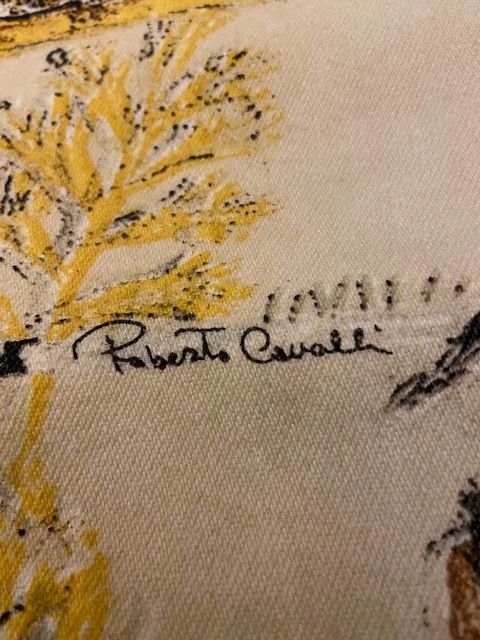 jeans pantalone Roberto Cavalli prima linea Kenya