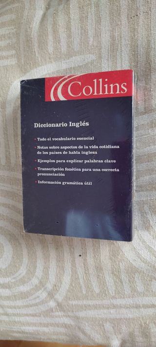 Mini diccionario inglés Collins 