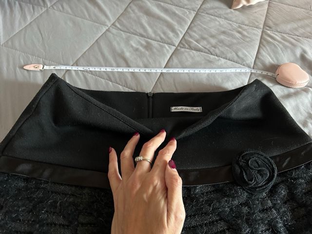 Gonna nera invernale