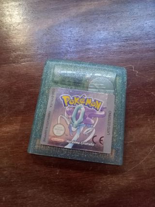 Pokémon versione Cristallo Game Boy Color raro
