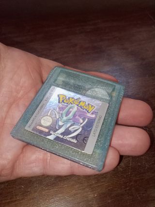 Pokémon versione Cristallo Game Boy Color raro