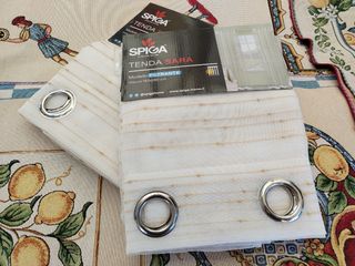 2 Tende Spiga Sara 140X280 Filtrante Beige 