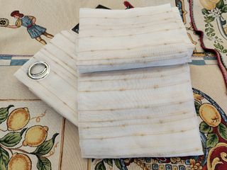 2 Tende Spiga Sara 140X280 Filtrante Beige 