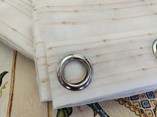 2 Tende Spiga Sara 140X280 Filtrante Beige 