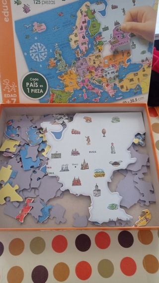 Puzzle Países de Europa 