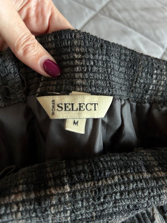 Gonna grigia scozzese